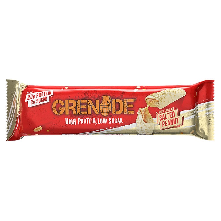 Grenade White Chocolate Salted Peanut Protein Bar 60g